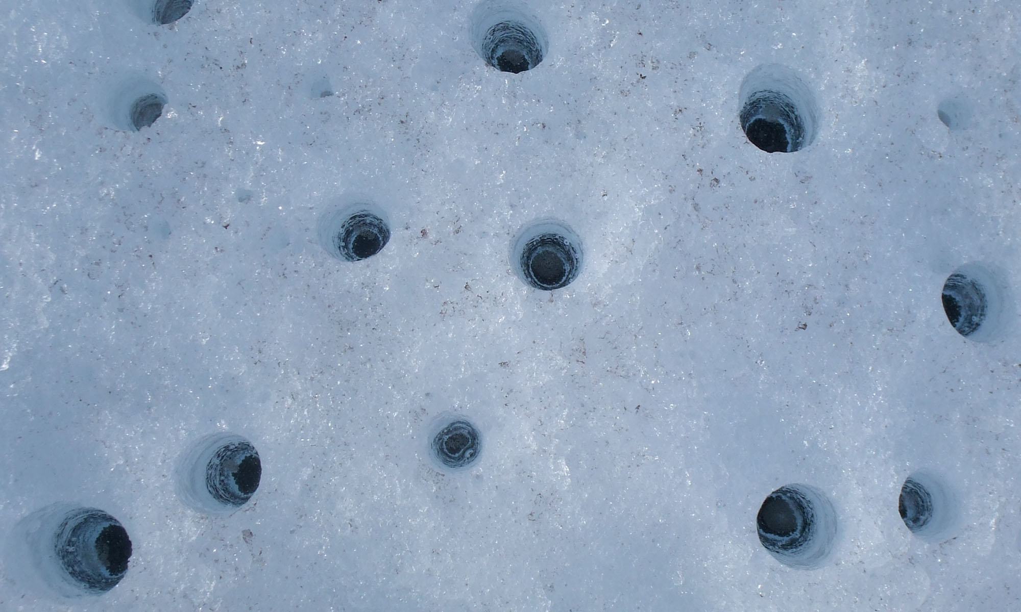 cryoconite holes
